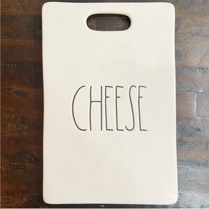 RAE DUNN NEW Cheese Serving Board/Tray Ceramic Charcuterie Appetizer Platter